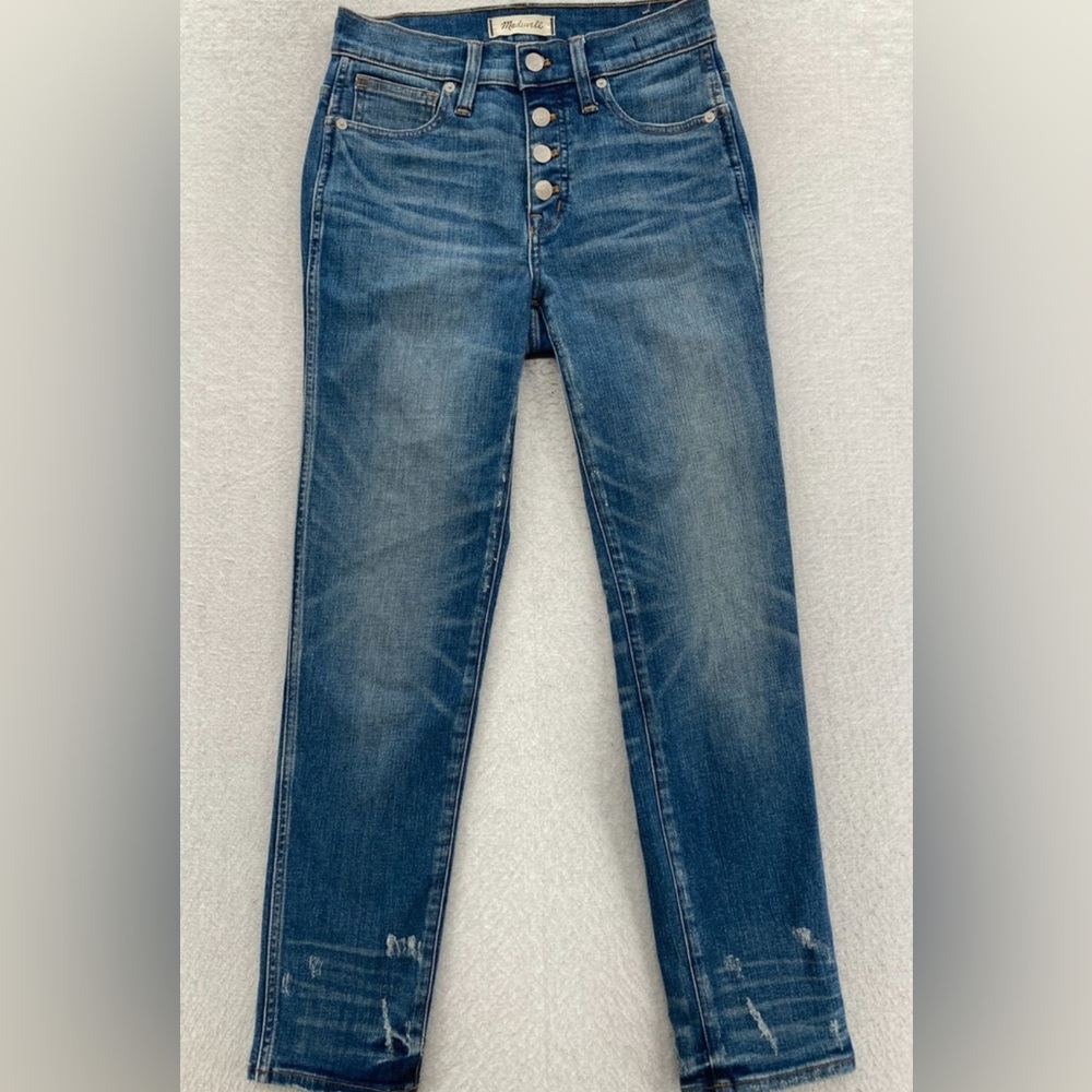Madewell Women's Straight Leg Jeans - Blue